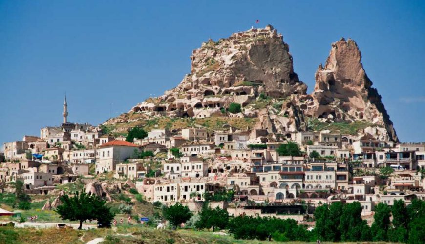 Uchisar Castle and Village Cappadocia
